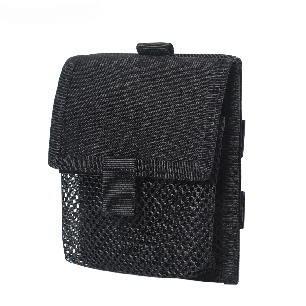 Running Gear Backpack - フックループ付きモールポーチベルトウエストパック、小さな電話ポケット、EDCツールバッグ、キャンプ、ランニング、ハンティング、アクセサリー