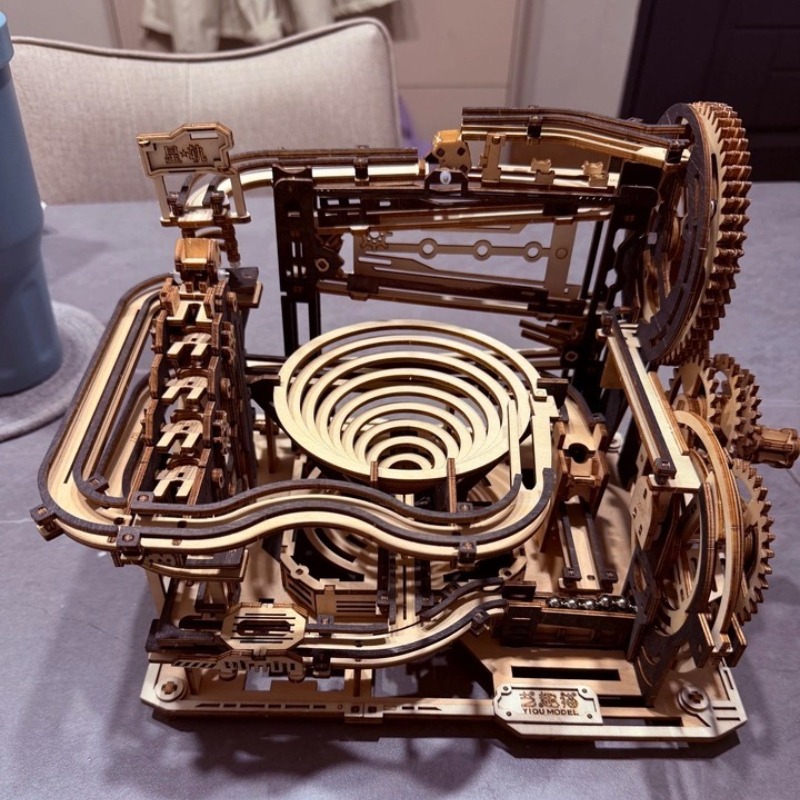 3D木製ボールランギアセットDIY組み立てモデルキット、転が - Running Gear Track のレビューと価格