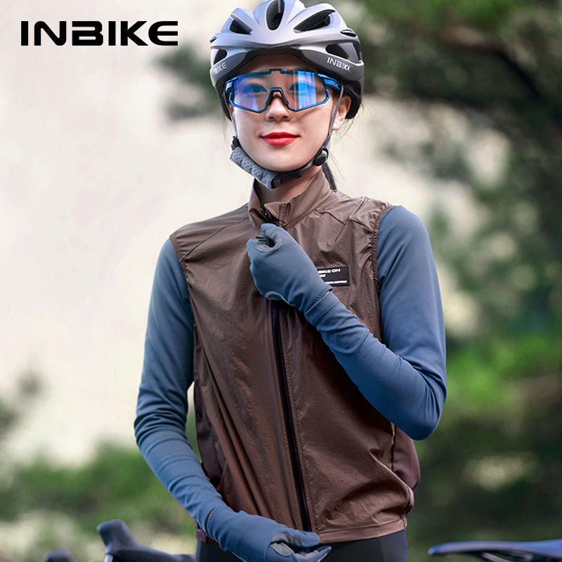 女性用反射サイクリングベスト,ノースリーブウインドブレーカー - Running Gear Jacket のレビューと価格