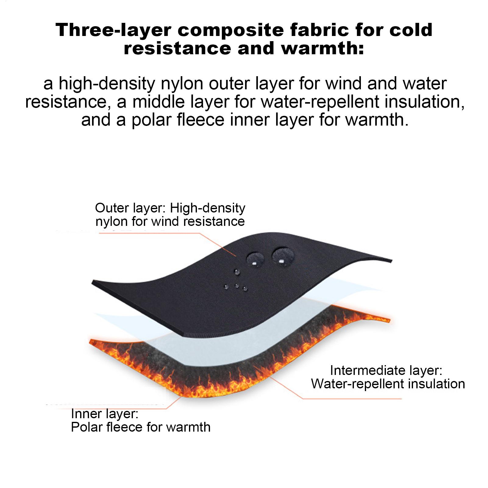 暖かい手袋 防風 タッチスクリーン対応 寒さ対策ギア スノー - Running Gear In Snow のレビューと価格