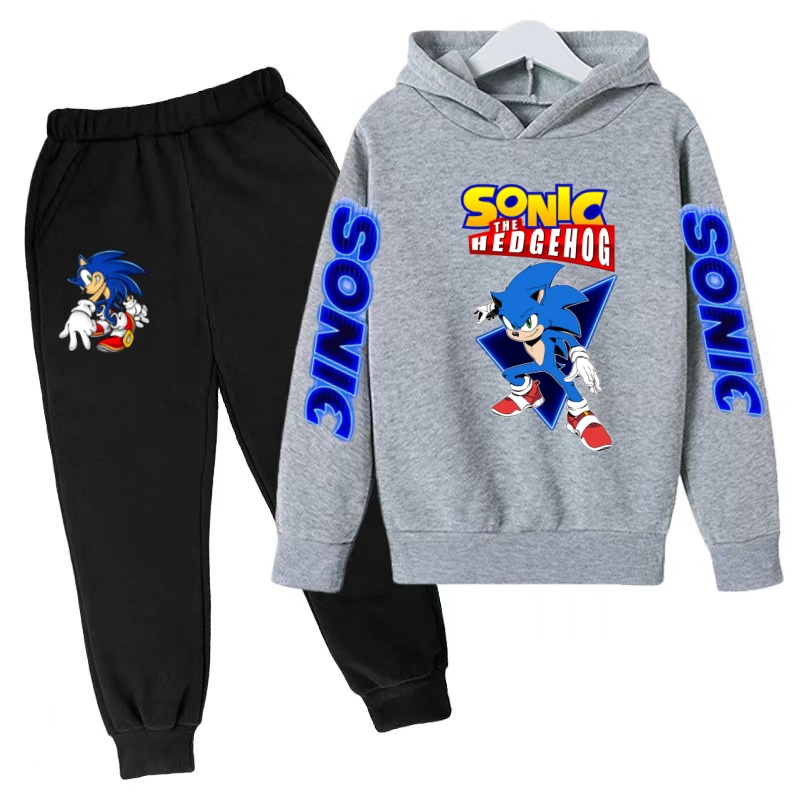 キッズ超音速服ジョギングブルースウェットシャツトップコート+ - Running Gear Kids のレビューと価格