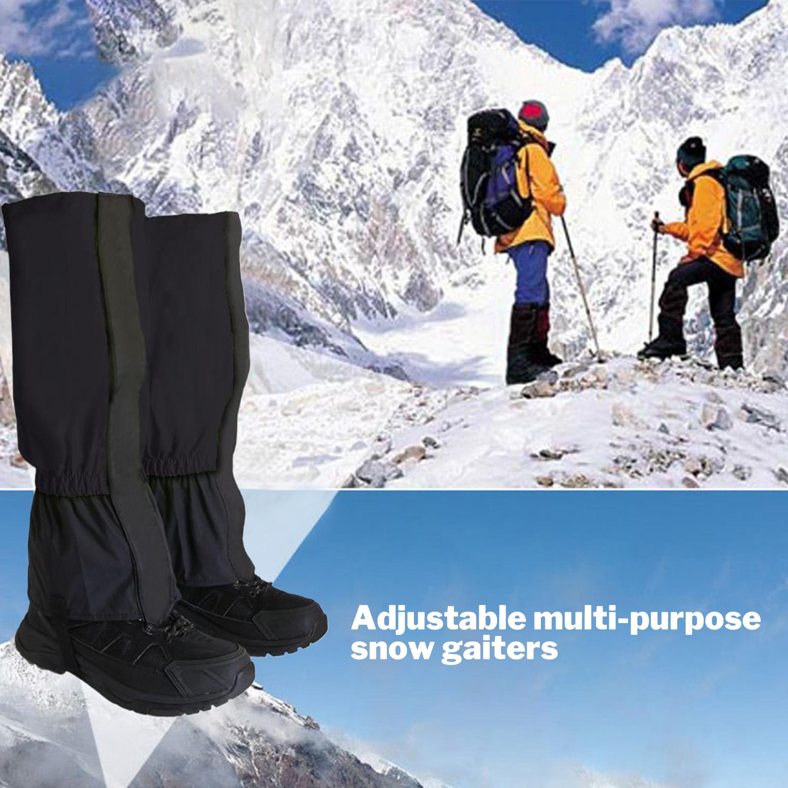 ブーツゲートル 2 ピース屋外スノーシューゲートル狩猟用ふく - Running Gear In Snow のレビューと価格