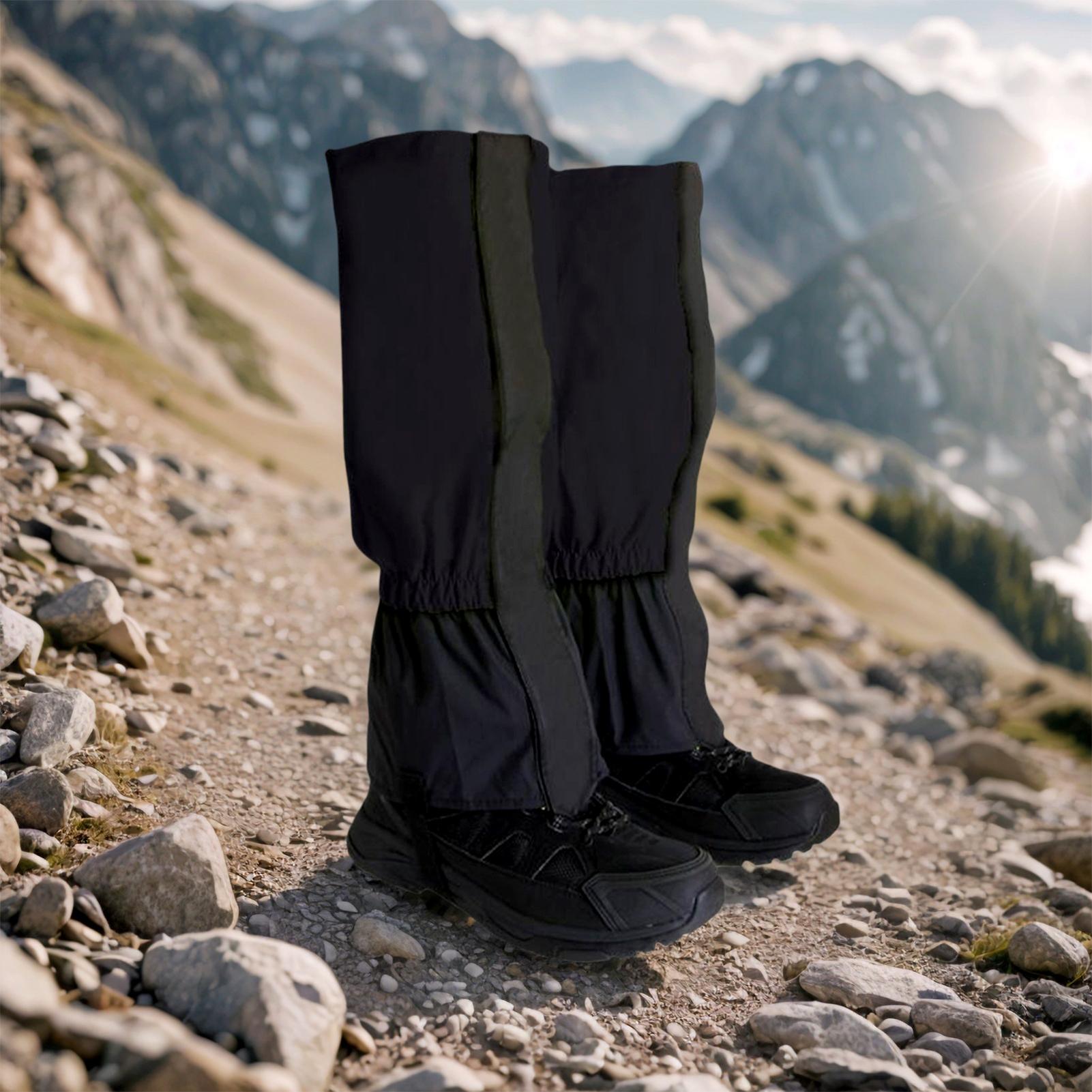 ブーツゲートル 2 ピース屋外スノーシューゲートル狩猟用ふく - Running Gear In Snow のレビューと価格