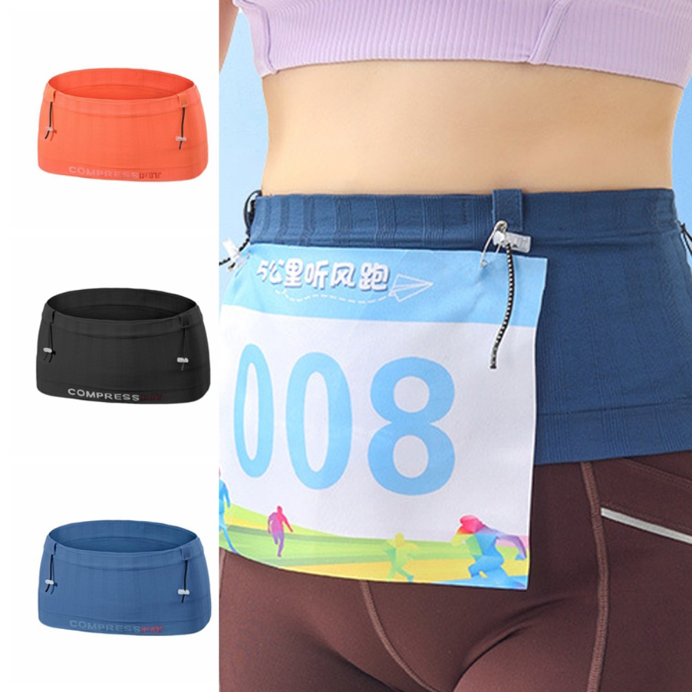 ランニングベルト目に見えないウエストバッグ薄型大容量マラソン - Running Gear Backpack のレビューと価格