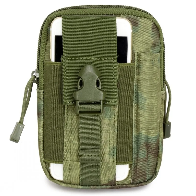 小さなモールポーチウエストパックバッグ電話ホルダーアウトドア - Running Gear Backpack のレビューと価格
