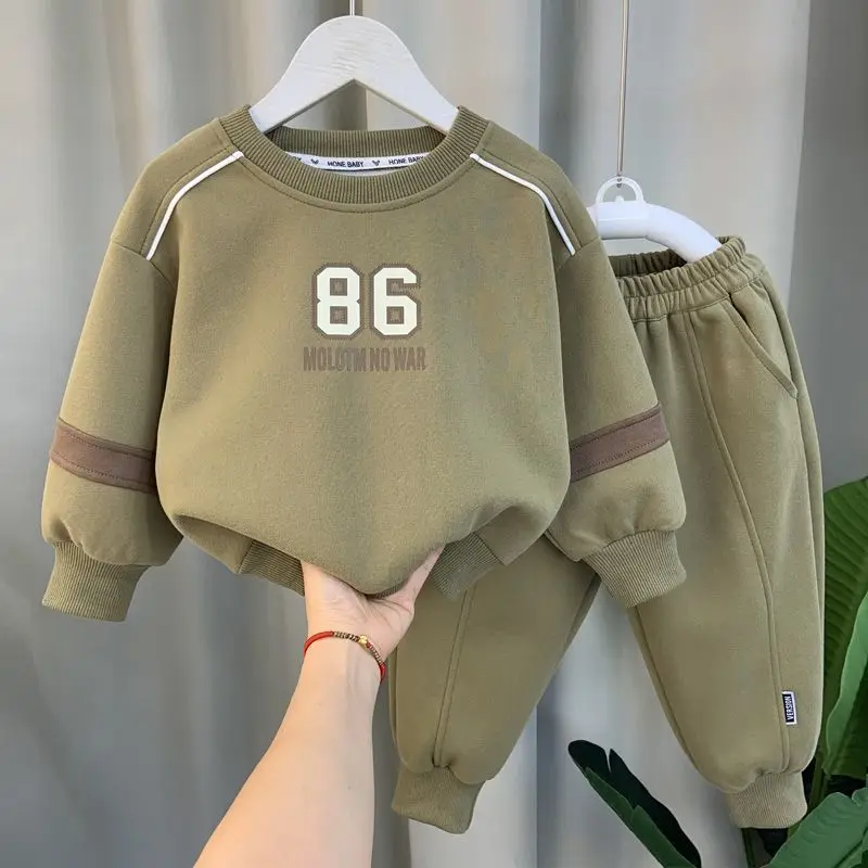 2026年春秋キッズ服 男の子用セット スポーツスーツ 子供 - Running Gear Kids のレビューと価格