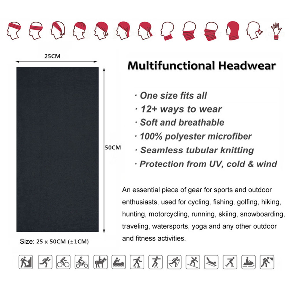 ダークカラーチューブネックチーフアウトドアスポーツヘアネック - Running Gear Youtube のレビューと価格