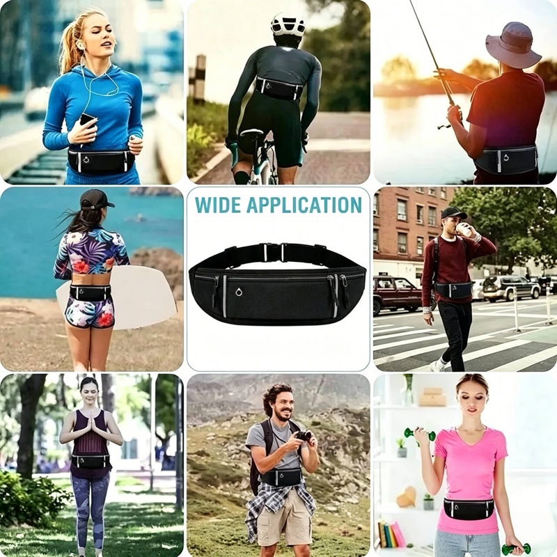 プロのランニングウエストバッグスポーツベルトポーチ携帯電話ケ - Running Gear Backpack のレビューと価格