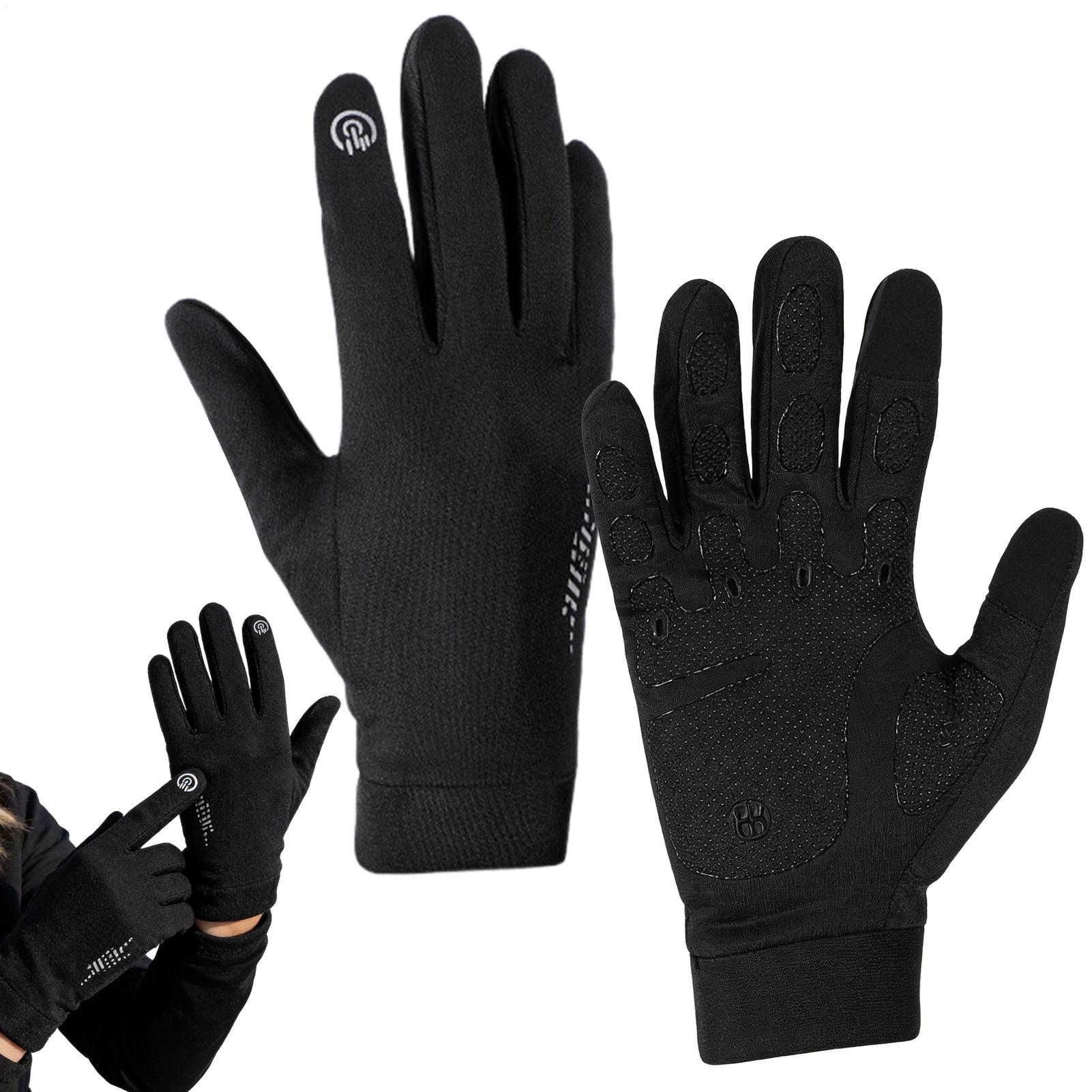 フルフィンガー防寒グローブ 冬用サイクリンググローブ タッチ - Running Gear In Snow のレビューと価格