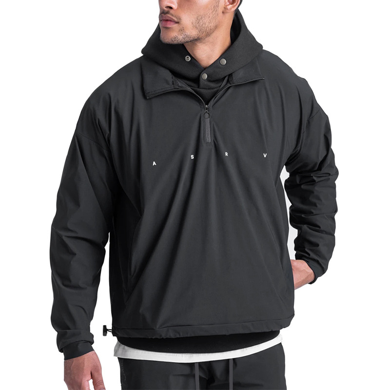 メンズジムランニングパーカー、ボディビルダージャケット、アウ - Running Gear Jacket のレビューと価格